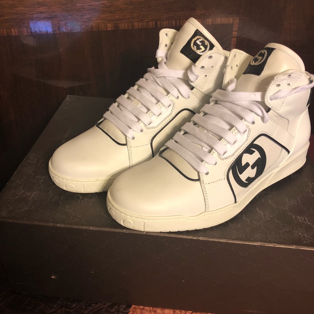 Authentic Men’s Gucci Hi-Top Sneakers